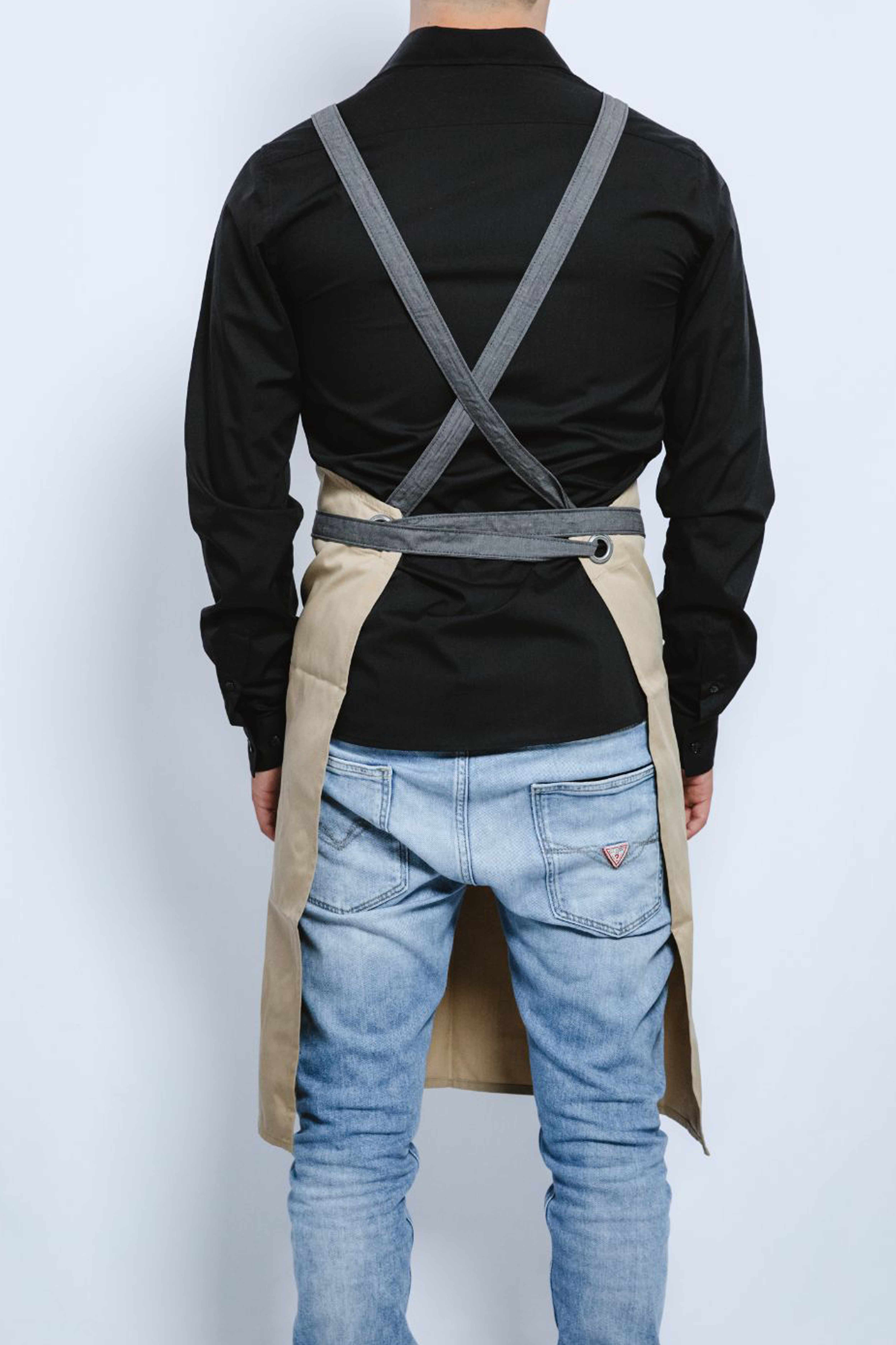 Bib Apron Orange